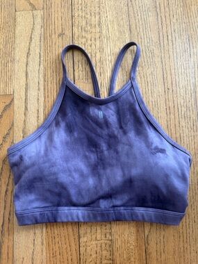 NOBULL Purple Tie Dye High Neck Sports Bra Size Small